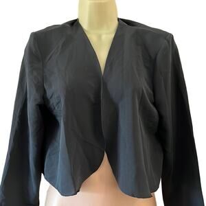 Urban Outfitters UO Sparkle & Fade Gray Bolero Shrug Jacket Woman Size Large